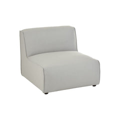 Canapé Tissu Bois Gris Clair | Jily