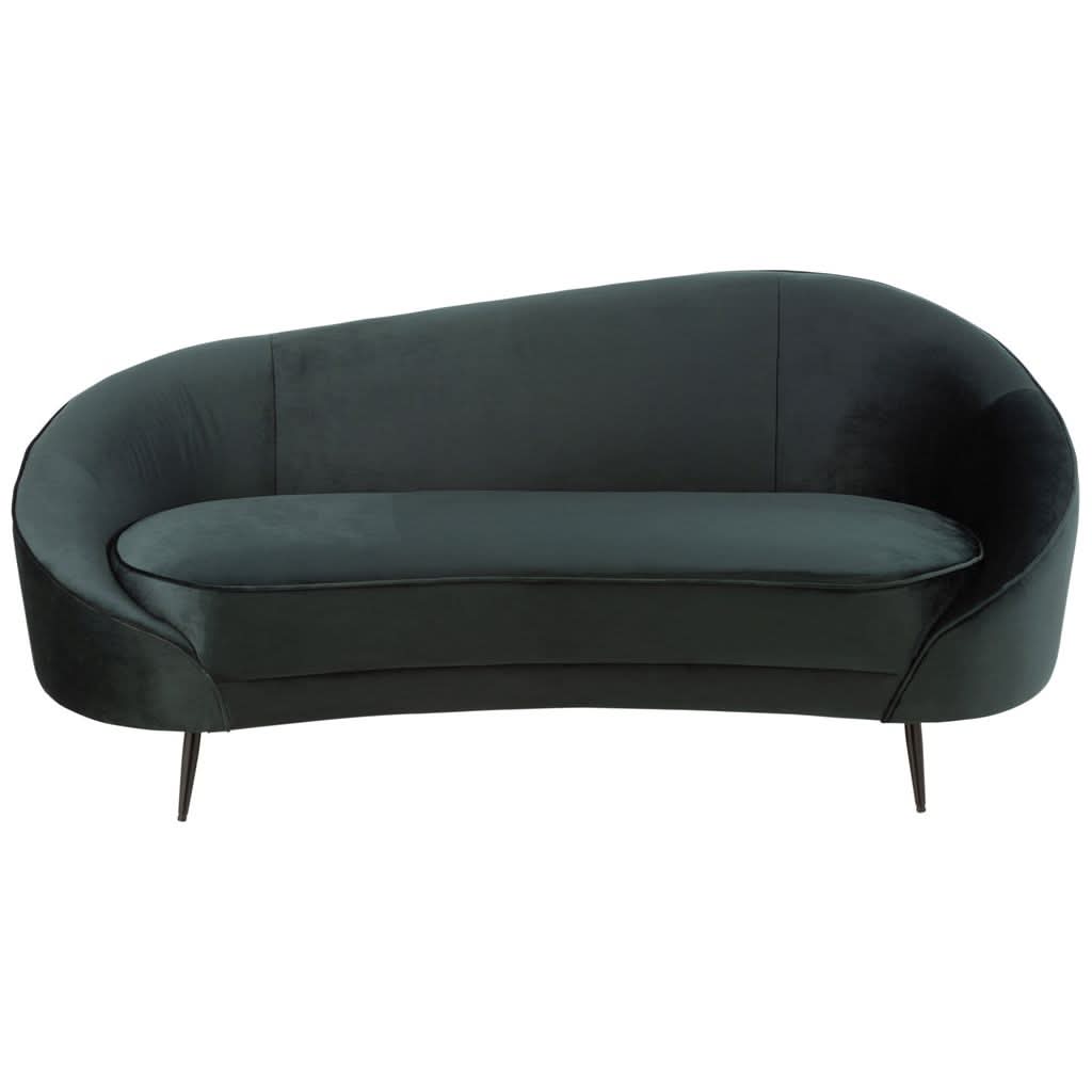 Canapé Vert Textile Métal | Byla - Designix Canapés