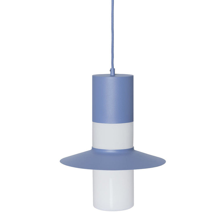 Suspension luminaire CAPONIO A H max 160 cm Bleu