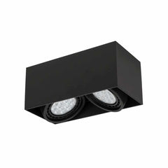 Spot plafond Cardi II noir