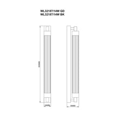 Luminaire extérieur | Kalia Dorée