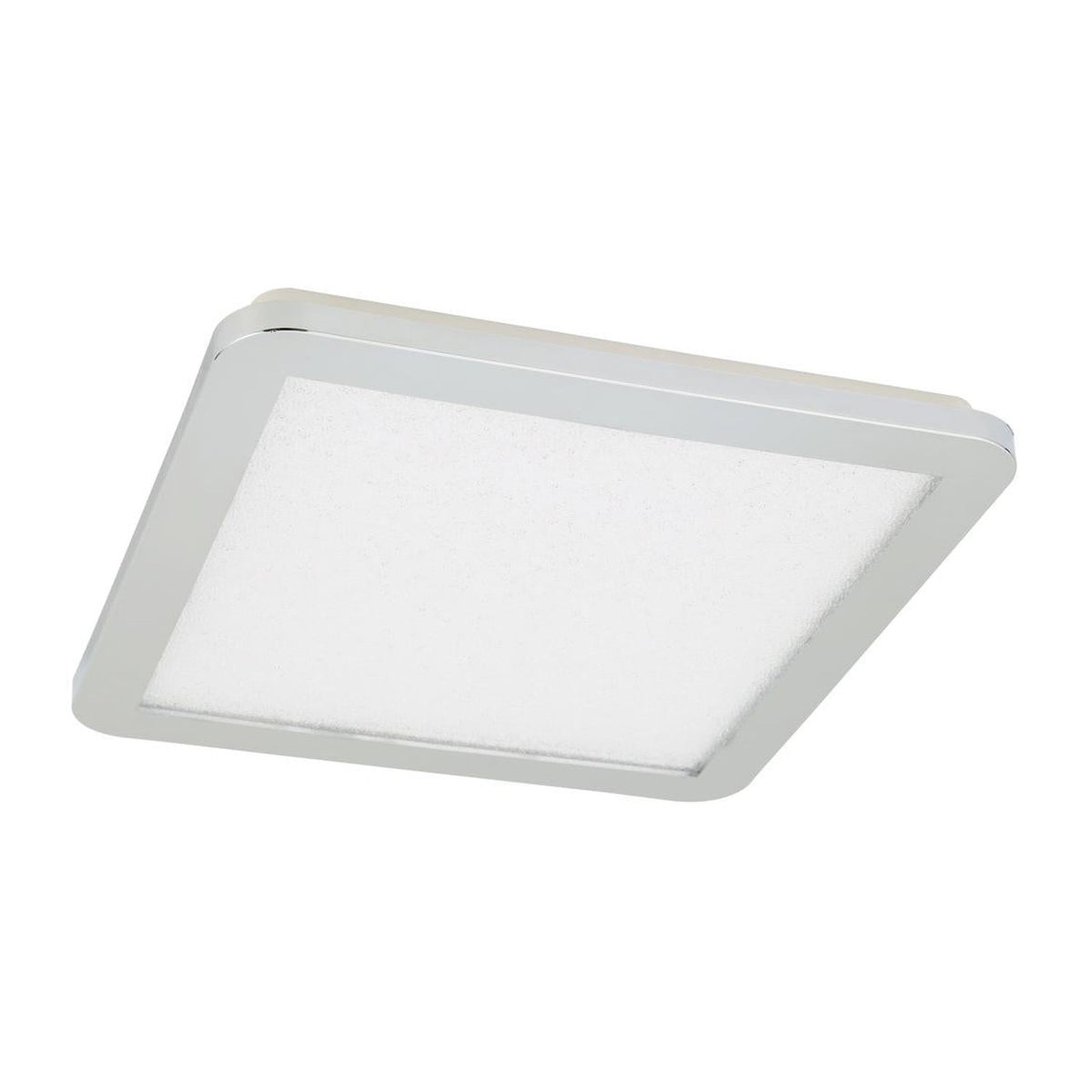 Plafonnier LED Nexit chromé, L 30 cm