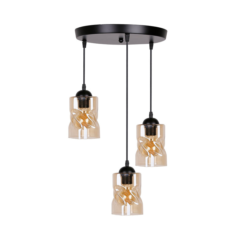 Suspension luminaire | Felis Noire L 35 cm