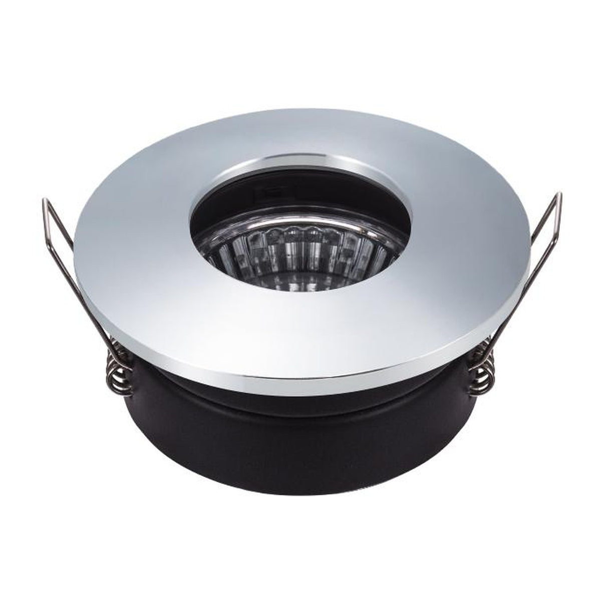 Spot encastrable SH-12 étanche rond chromé, verre