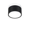 Spot plafond LED Tube noir et blanc