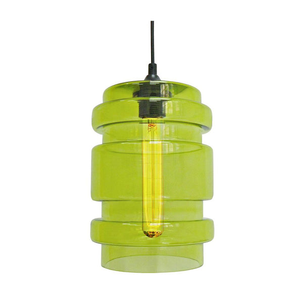 Suspension Decorado verte, verre