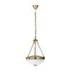 Suspension Savoy blanche, verre (82747)