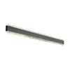 Applique murale Stalagmita noire mat, L 70,5 cm