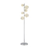 Lampadaire salon | Virina Chromé