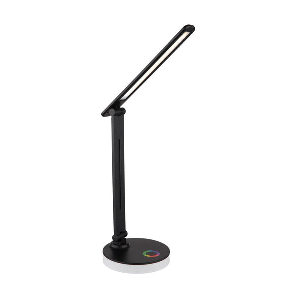 Lampe à poser Geraldo noire mat