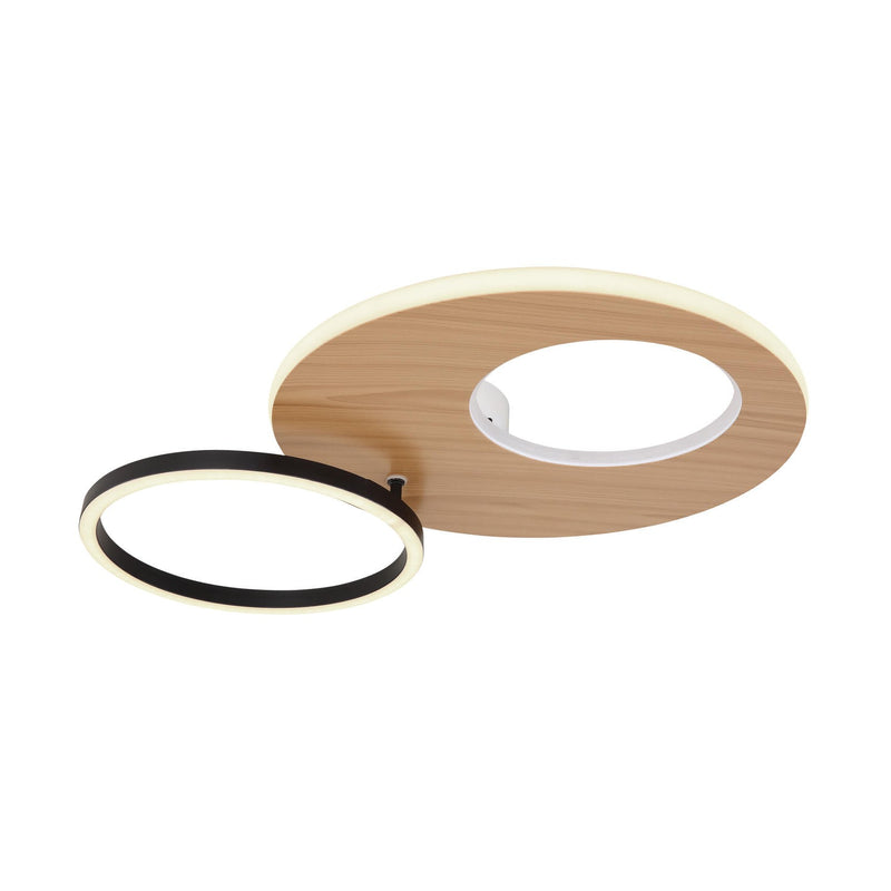 Plafonnier Forsi blanc mat