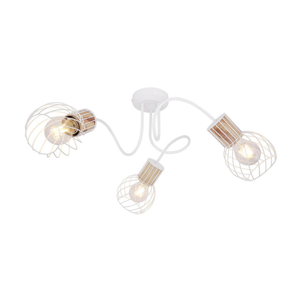 Plafonnier Luise blanc