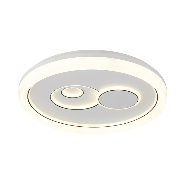 Plafonnier Ruiz I blanc mat