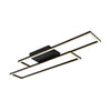 Plafonnier Tatjana noir mat, L 80 cm (67363-30)
