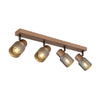 Spot Satella marron, L 56 cm
