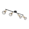 Spot Xara I noir, L 60 cm