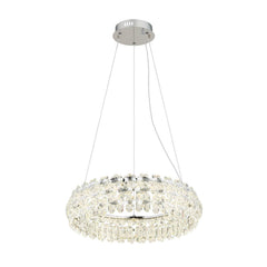 Suspension luminaire | Diann Chromée