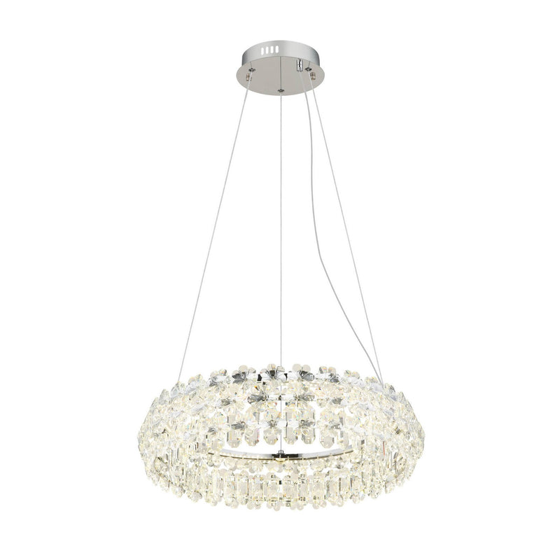 Suspension luminaire | Diann Chromée