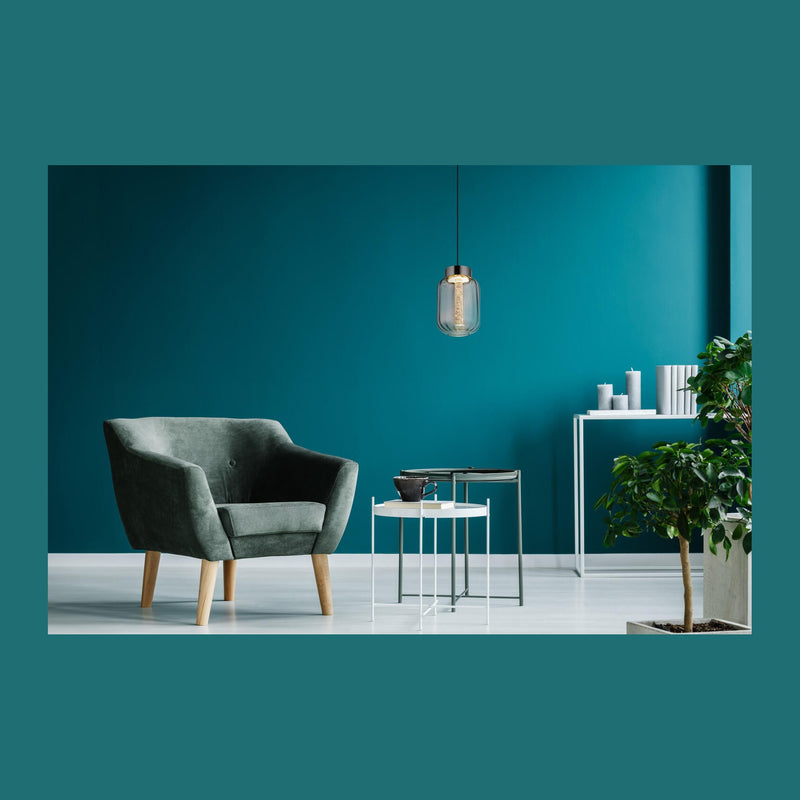 Suspension Fluoro noire mat (15746)