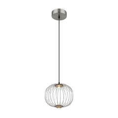 Suspension Galway nickel satiné (15652HN)