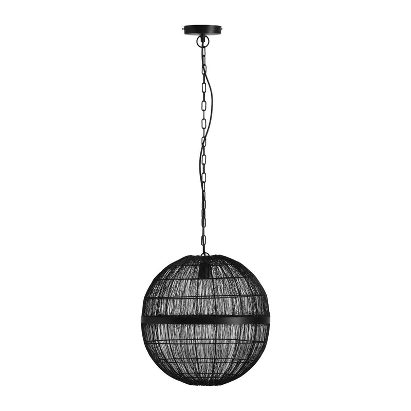 Suspension Hermi Ii noire mat (14994H2)