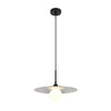 Suspension Riga noire mat, H 120 cm (15637)