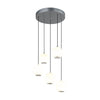 Suspension Simmons grise, H 150 cm (16062-5H)