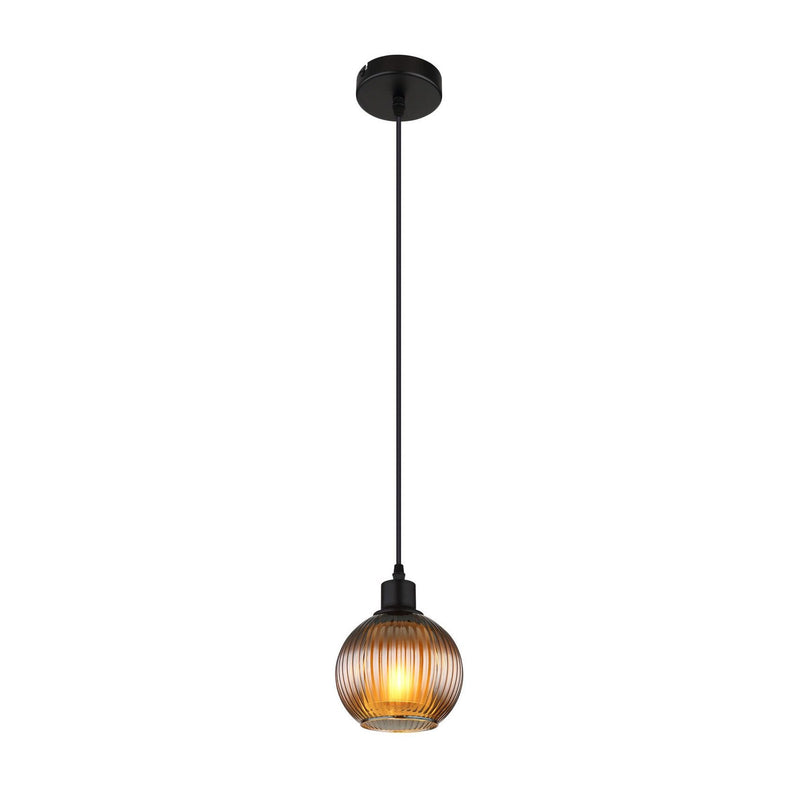 Suspension Zumba noire mat (15638P)
