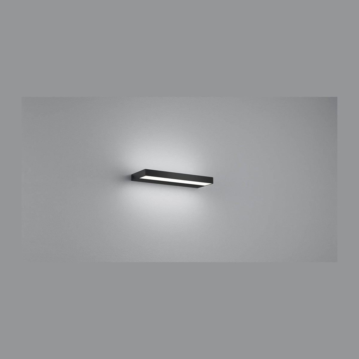 Applique murale Slate noire, L 30 cm