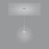 Suspension luminaire | Flute Chromée