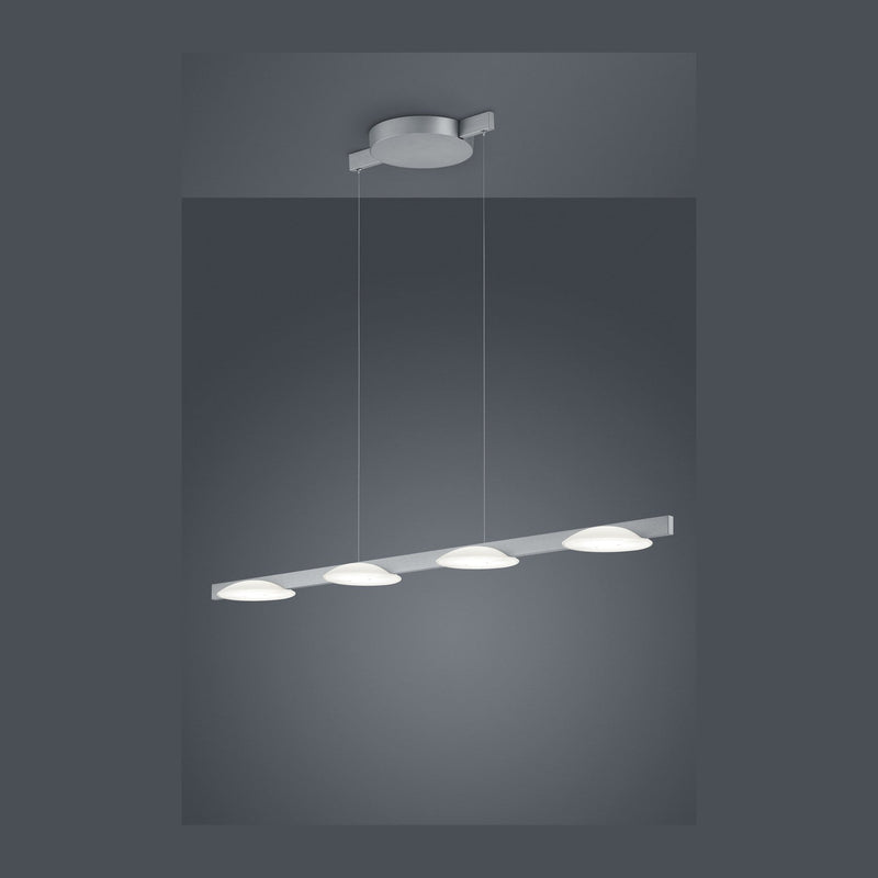 Suspension Pole nickel, L 125,5 cm