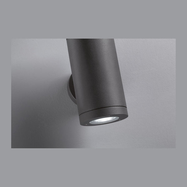 Applique extérieure Down 2 lumières anthracite (1060)
