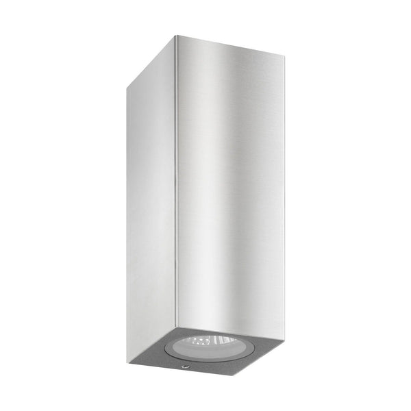Applique extérieure Down 2 lumières inox (5051)