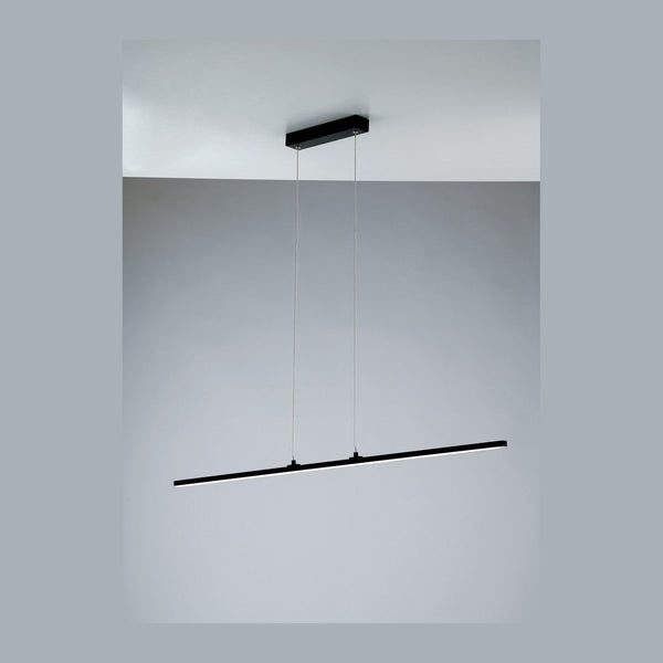 Suspension luminaire | Shanghai Noire H 150 cm