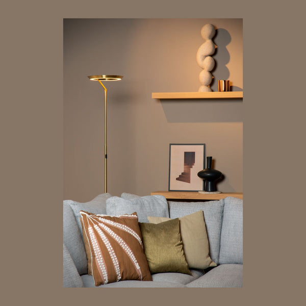 Lampadaire Celeste doré mat