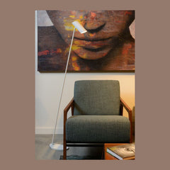 Lampadaire salon | Hester Blanc