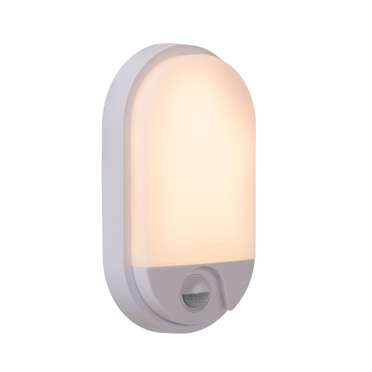 Applique extérieure Hups IR blanche, H 21,2 cm