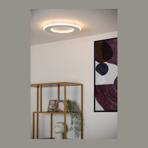 Plafonnier Axelle blanc, Ø 39,6 cm