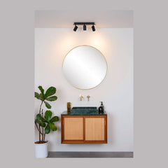 Plafonnier Lennert 3 lumières noir
