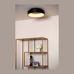 Plafonnier Mirage noir, Ø 38 cm
