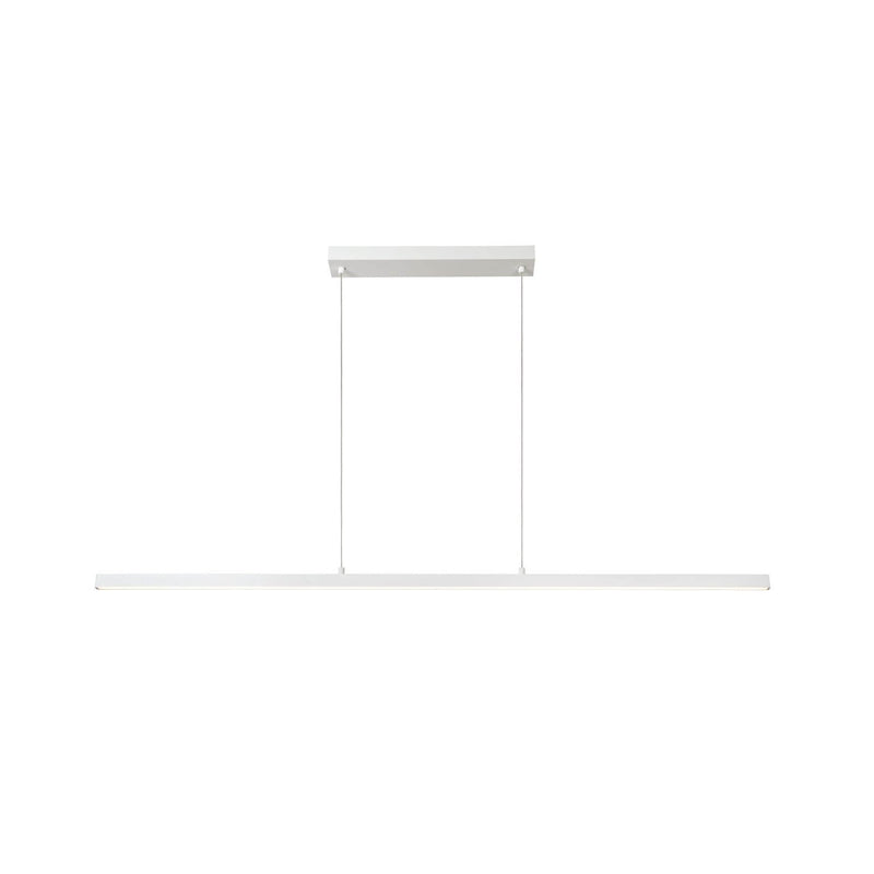 Suspension Sigma blanche, L 147,7 cm