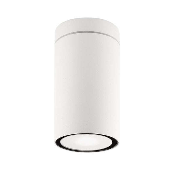 Plafonnier extérieur Cerise blanc, H 10,5 cm