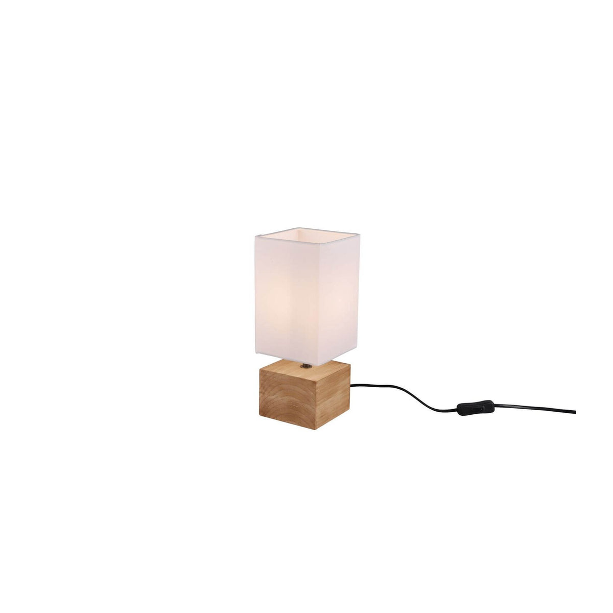 Lampe à poser Woody bois, H 30 cm (R50171030)