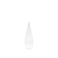 Lampe extérieure Palmas blanche, H 80 cm