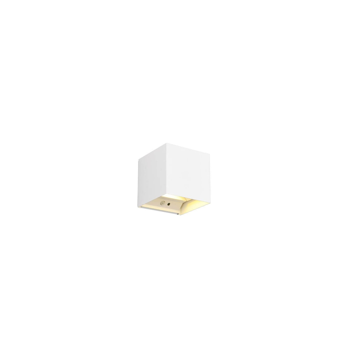 Applique extérieure Talent blanche mat, H 10,5 cm