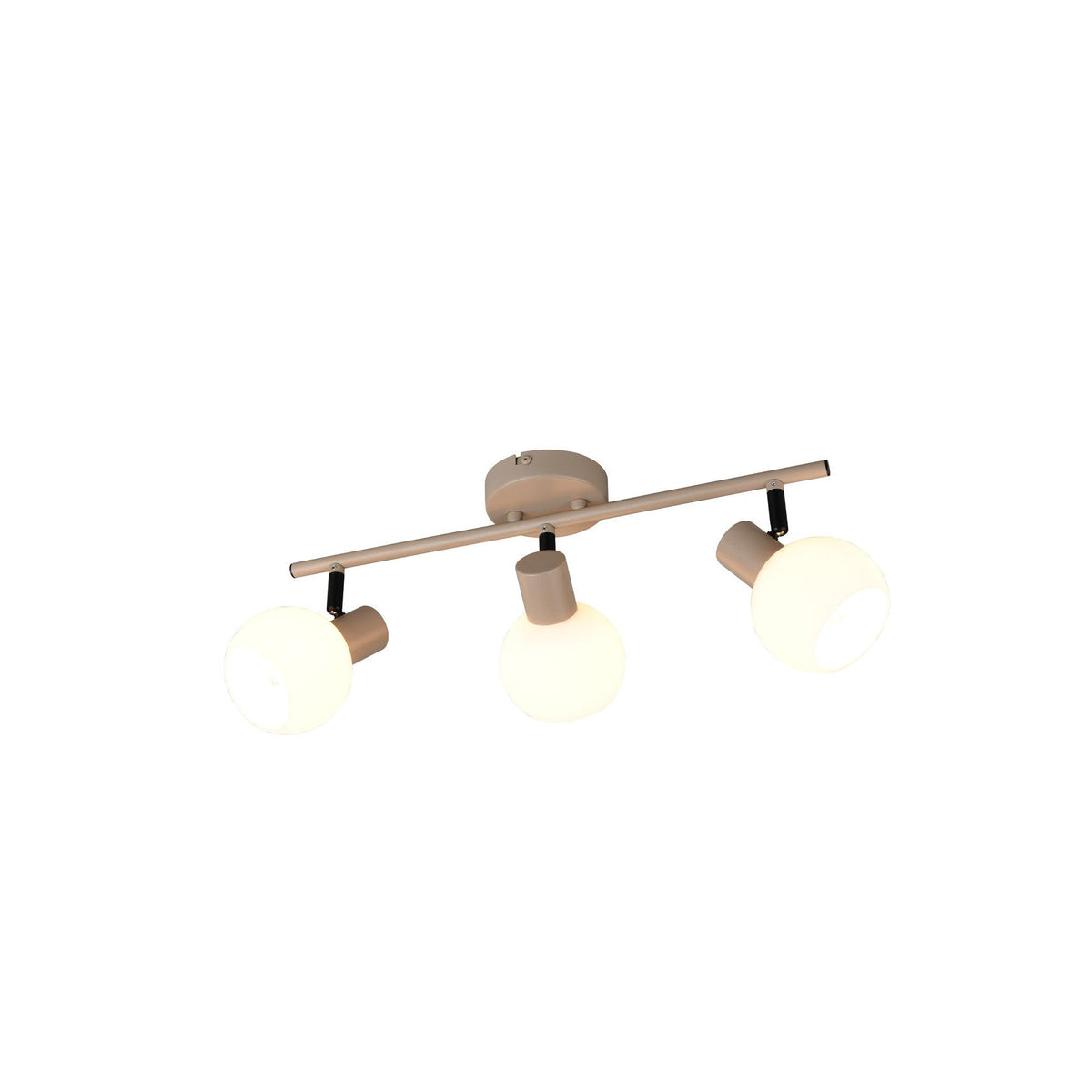 Spot Boba 3 lumières beige