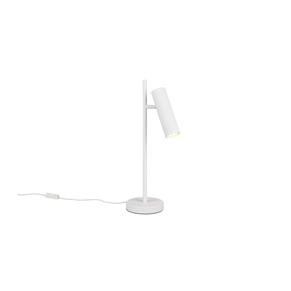 Lampe à poser Soka blanche mat