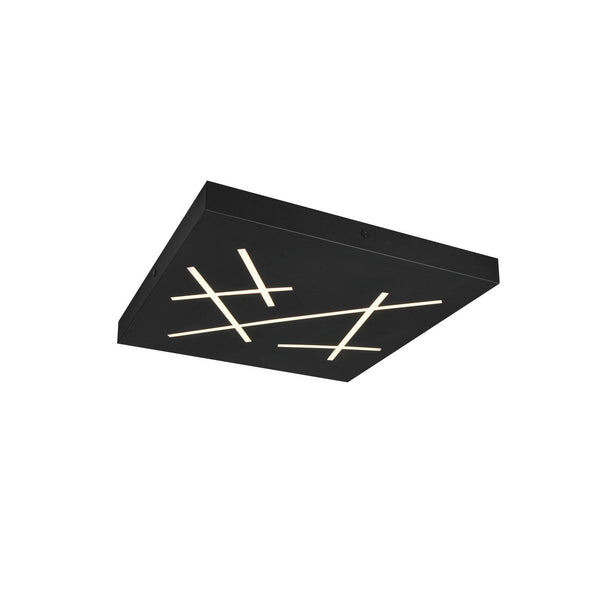 Plafonnier Snip noir mat
