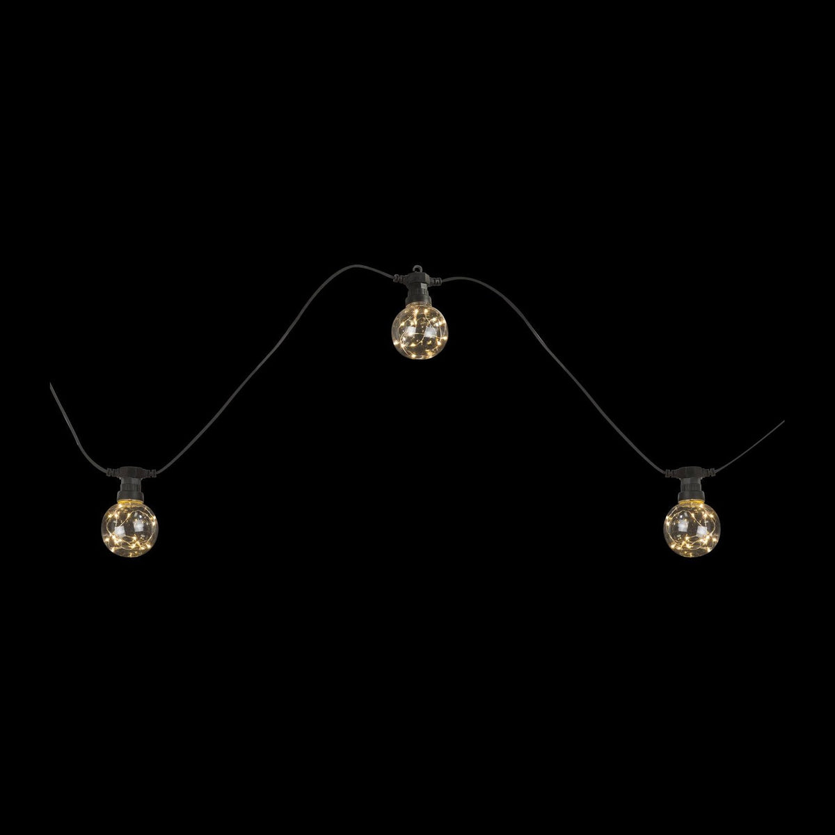 Guirlande lumineuse Almaga noire