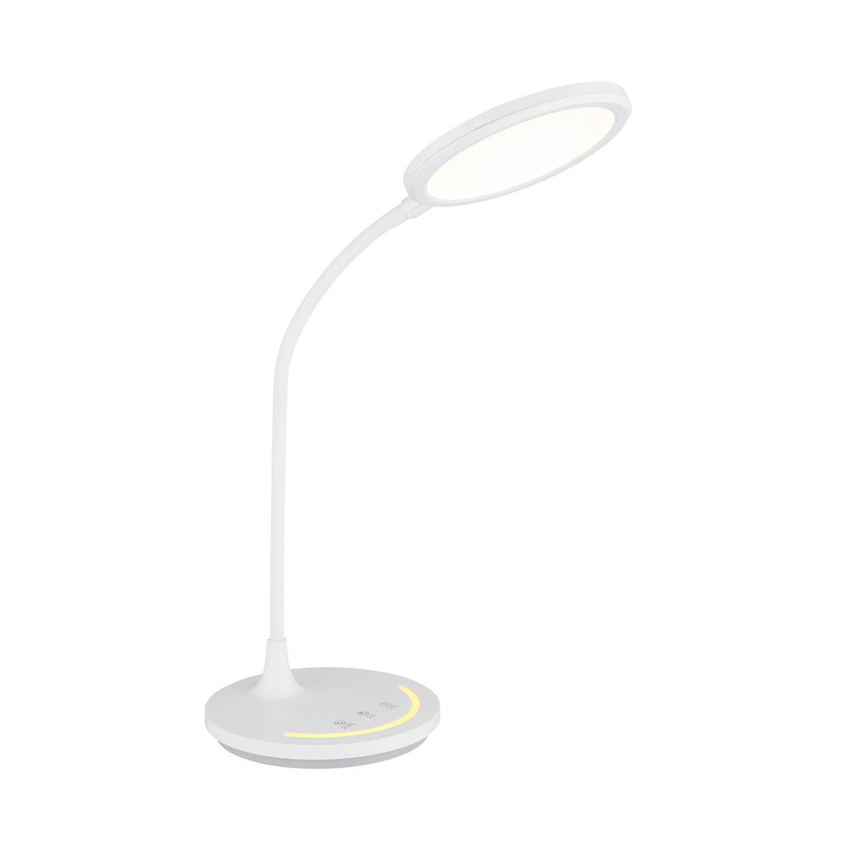 Lampe à poser Kenny blanche mat